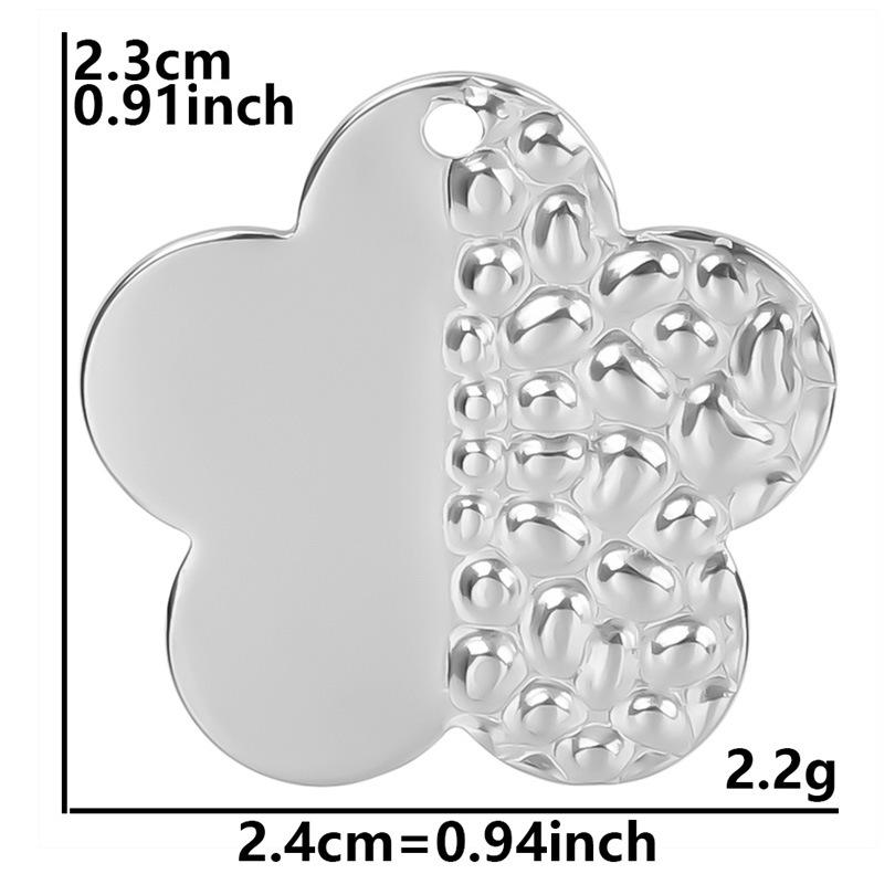 

Роскошное ожерелье из нержавеющей стали в виде цветка с покрытием из 18-каратного золота