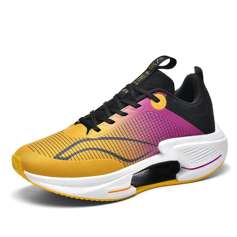 2025 summer breathable dead shadow 3 sports shoes men and women with the same support stable elastic speed running shoes