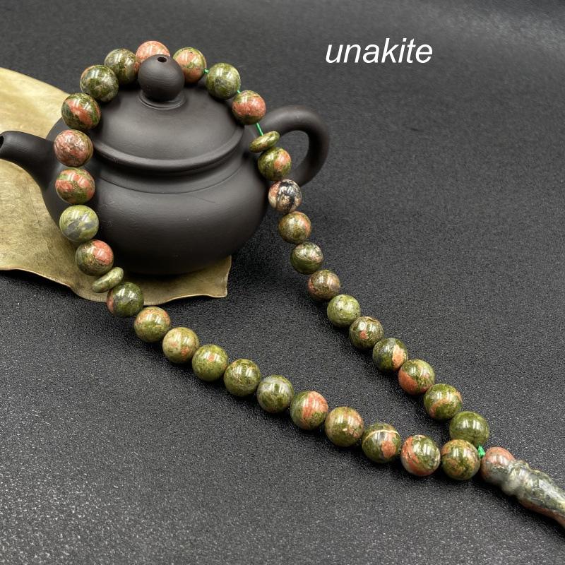 Handmade Beaded Bracelets: Natural Agate Stone Islamic Rosary Prayer Healing Crystals