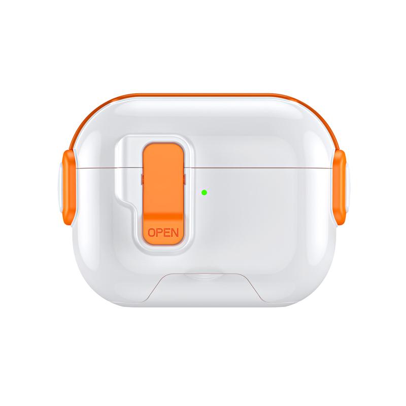 Music Fairy Magnetic Snap-On Automatic Lid Hidden Stand Earphone case Creative Design For Airpods 4 Pro 3 Pro 2/Pro