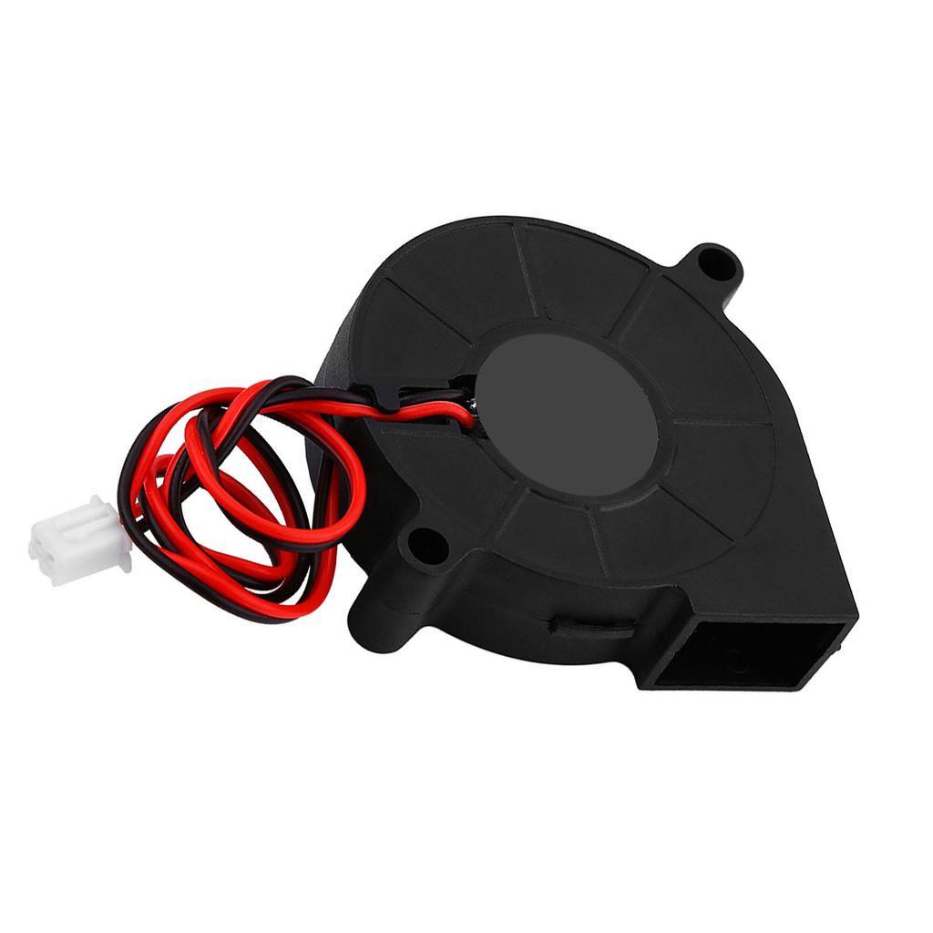 50*15mm Blow Radial Cooling Fan Turbofan Cooler Kit Accessories for 3D Printer   12V