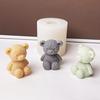 1pc Teddy Bear-Shaped Silicone Mold for DIY Crafts Perfect for Resin, Candles, Clay Durable Ideal for Creative Hobbyists, DIY Craft Supplies