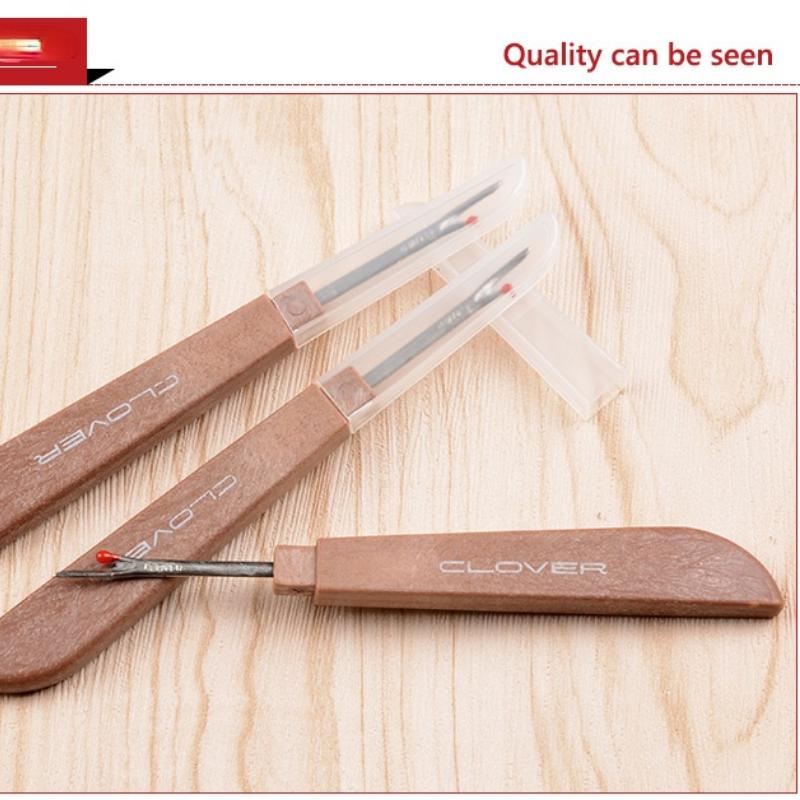 24 Pezzi Taglia Filo Per Cucito - Spellafili Con Manico In Plastica, Per Rimuovere Cuciture, Grandi E Piccoli - Foto 4