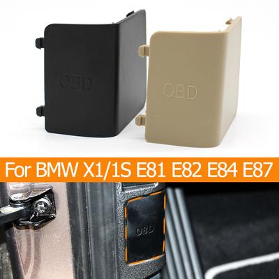 LHD Car Interior Kick Panel Cap OBD Plug Cover Trim for BMW X1 1 Series E81 E82 E84 E87 E88 51437144966 51439125298