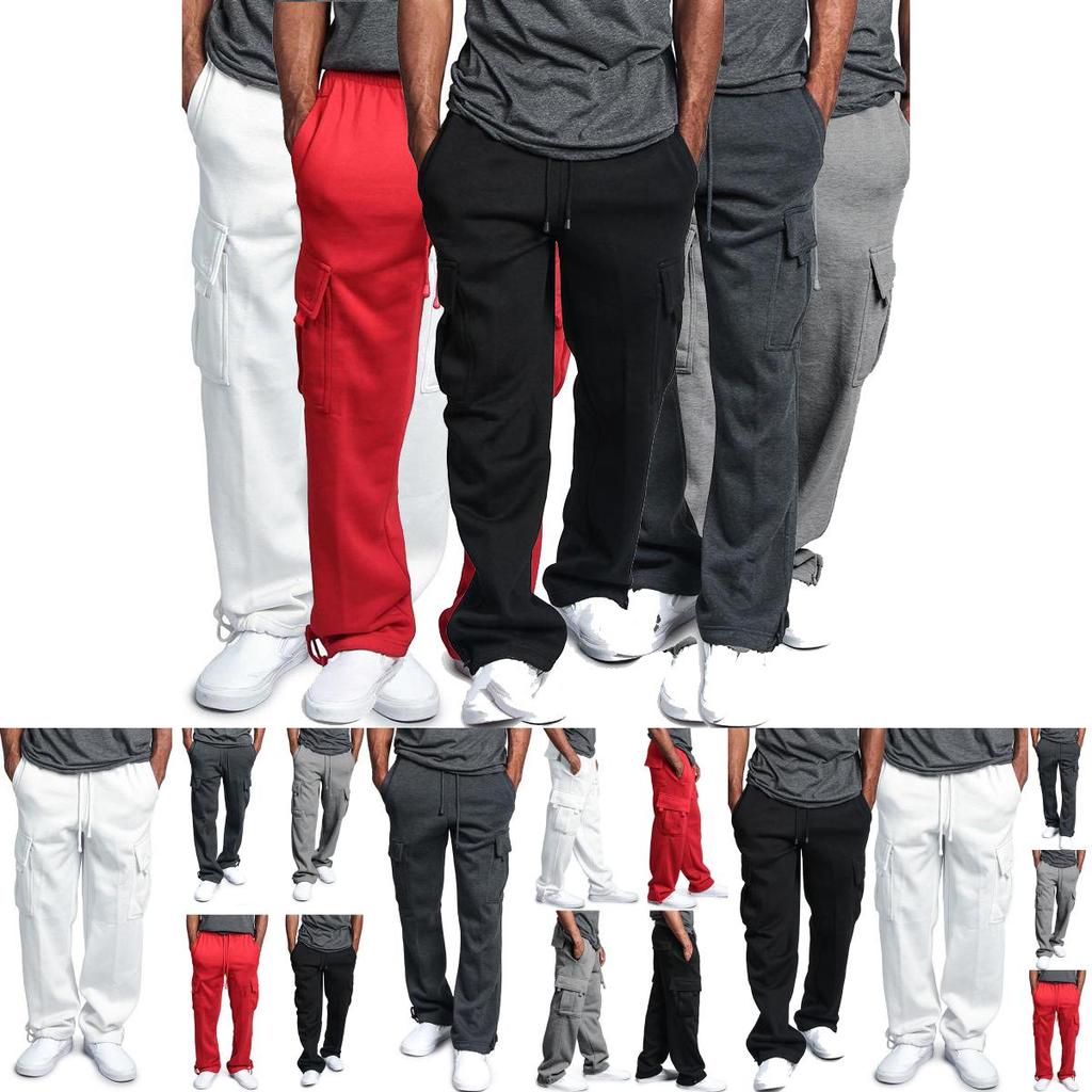 Stylish Mens Sport Pants Long Trousers Comfortable Tracksuit For Casual Workout