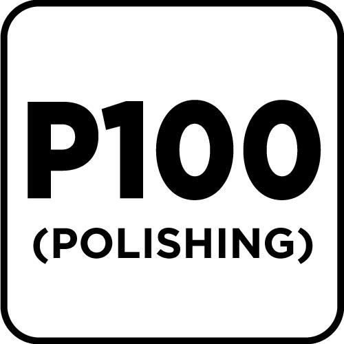 Papier ścierny żółty w rolce 2,5 m x 115 mm, P100