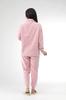 Little Island Long Sleeve Size Sweatshirt with Cable Loose Size Pink Women's Loungewear, Pink, M, Fleece, Fit, Fluffy, Pajamas, M,