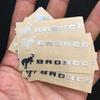 8pcs Metal Car Creative Modified Decoration Stickers For Raptor BRONCO F150 F250 F350 Auto Styling Accessories