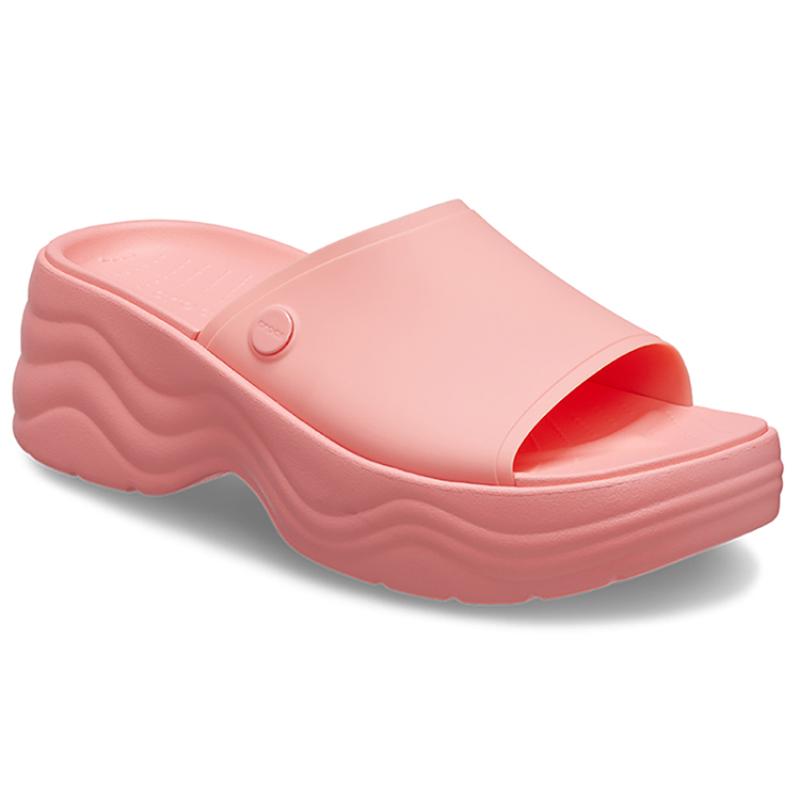 Crocs Non-slip and Abrasion Slippers Women's Pink