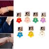 Pack of 7 Multifuntional Bracelet Band Link Tool Stainless Steel Flower Modular Connection Bracelet Charm for Jewelry