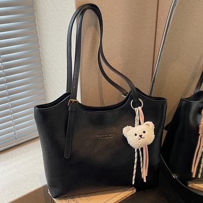 Casual Fashionable Large-capacity Commuter Tote Bag Autumn New Simple Underarm Bag Shoulder Bag