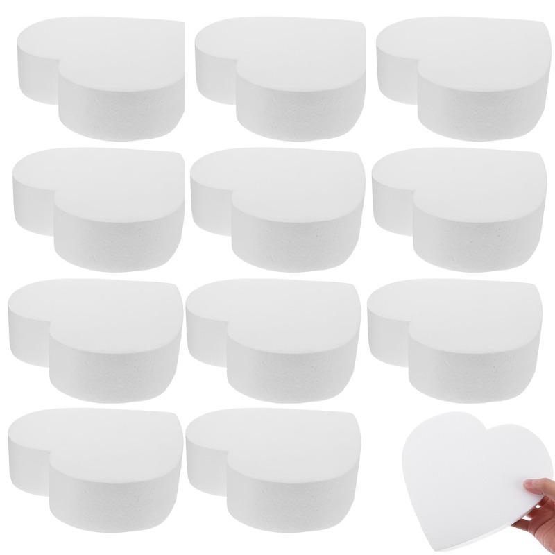 

12pcs 15cm Valentine s Day Heart-shaped Foam DIY Decorations for Valentine s Day DIY Gifts Wedding Decor Art Supplies Craft Tool