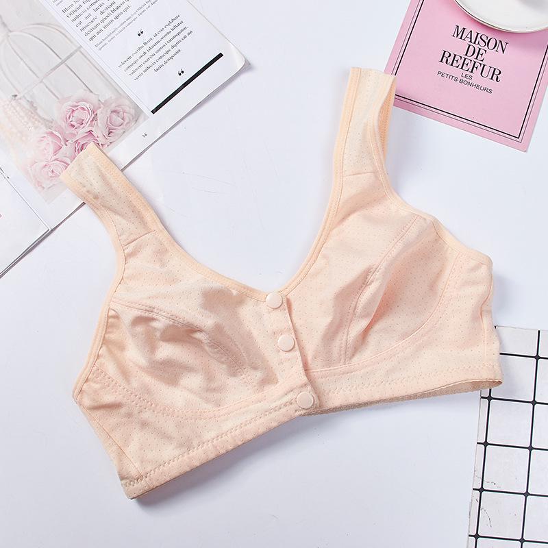 

Комфортный хлопковый бесшовный бюстгальтер без косточек для женщин среднего и пожилого возраста 40/90