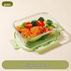 ZISIZ Glass Food Storage Container