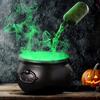 Cauldron Bowl Halloween Party Decorations Outdoor Lighted Holiday Displays for Indoor Summer Dining Kitchen Home Room Classroom