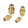 Equal Reducer Nipple Flare Tube Od 1/4" 5/16" 3/8" 1/2" 5/8" 3/4" 7/8" Sae-Standard Brass Pipe Fitting Connector Air Coniditoner
