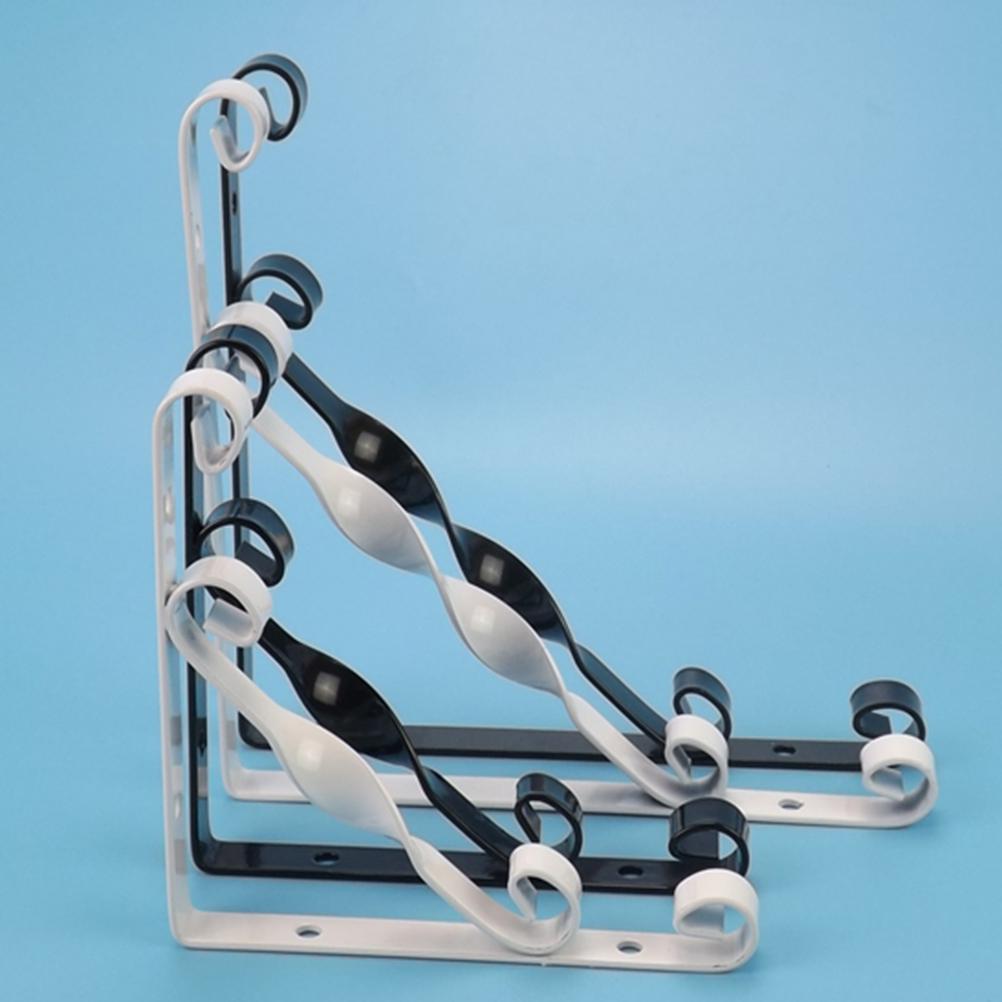 

2pcs Iron Art Triangle Bracket Wall Shelf Bracket For Hanging String Lights Wind Chimes Ornaments Outdoor Indoor Decor White other