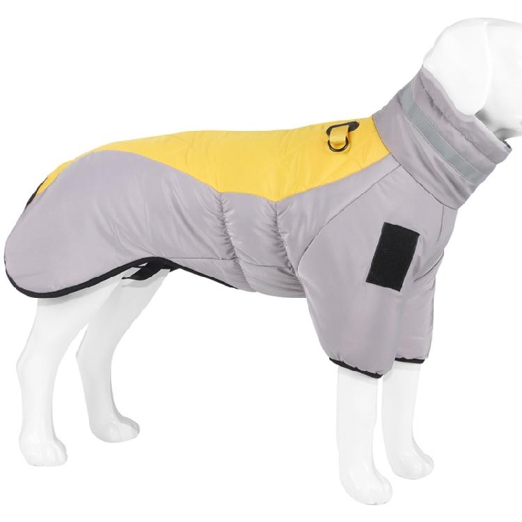 Winter Dog Coat Warm Turtleneck Dog Clothes Waterproof High Neck Jackets Vest