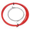 Bicycle Shifting Line Tube General Bicycle Inner Cable Core Road Mountain Shifting Replacement Cable KitRed