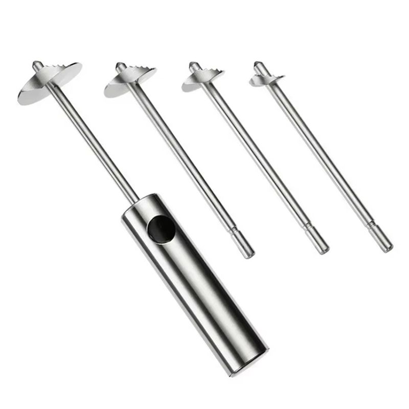 AEE4-4 Pack Vegetable And Fruit Coreer Vegetable Cutter Vegetable And Fruit Coreer Spiral Coreer Fruit Coreer Tool