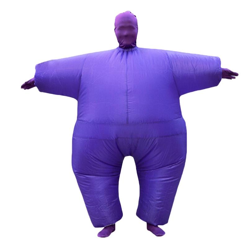 Cosplay Halloween Party Costume Fat Ninja Sumo Costume With Inflatable White Salmon Image