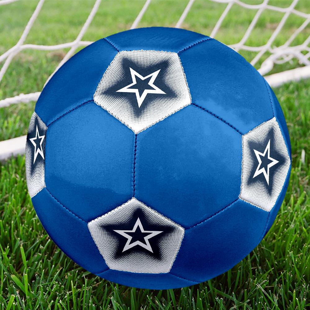 1pc Star Symbol Size 5 Soccer Ball Professional Match Training Football Durable Outdoor Sports Ball, q111 Size 5