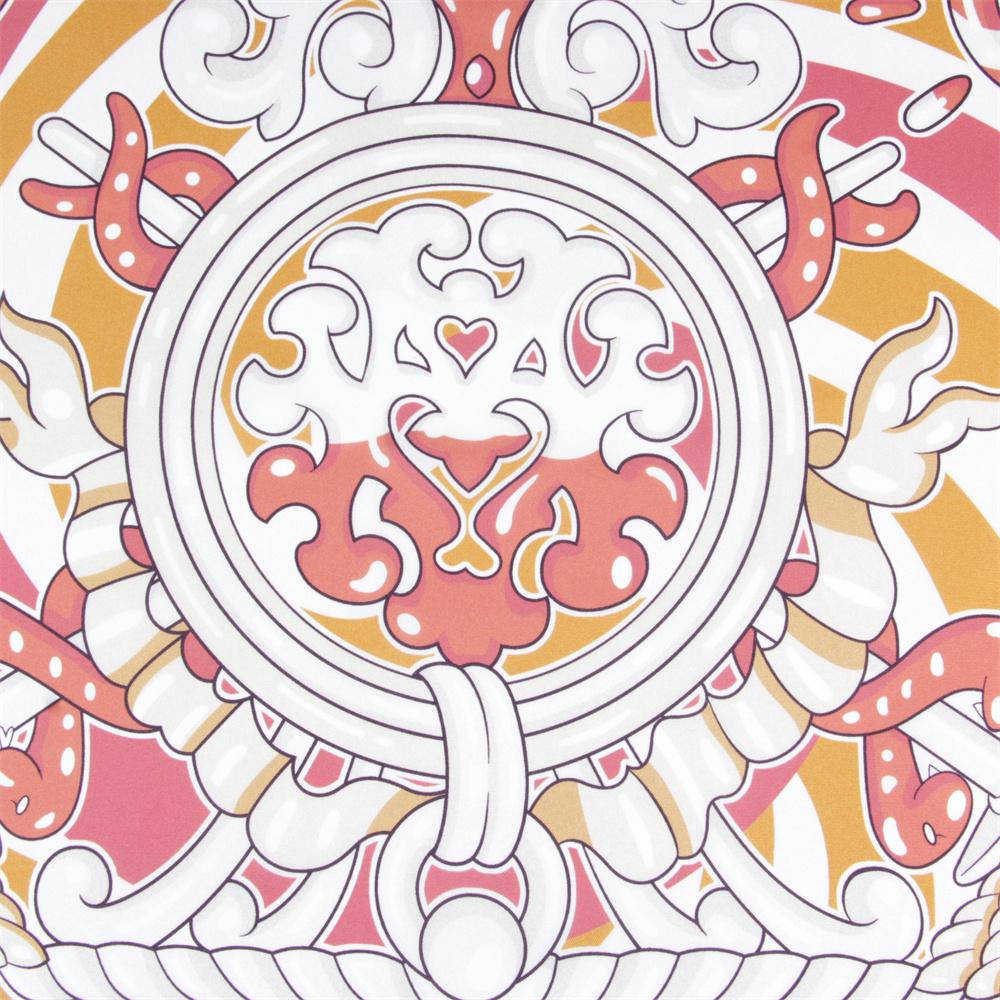 POBING Curled Twill Silk Scarf Women Book Chapter Double Side Printed Square Scarves Wraps Echarpes Foulards Femme Hijab 70CM