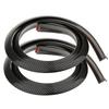 2 Pcs 150cm Carbon Fiber Color Car Fender Flare Eyebrow Protection Trim Strip