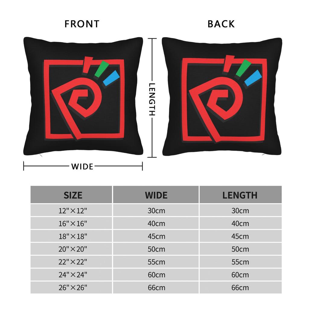 Pocketful Of Color Pillowcase Double-Sided Printing Cushion Cover Gift Neo Geo Snk Throw Pillow Case Cover Seat Zipper 40*40Cm