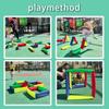 Drill Hole Hopscotch Hole Sports Exercise Physical Training Props  Sports Physical