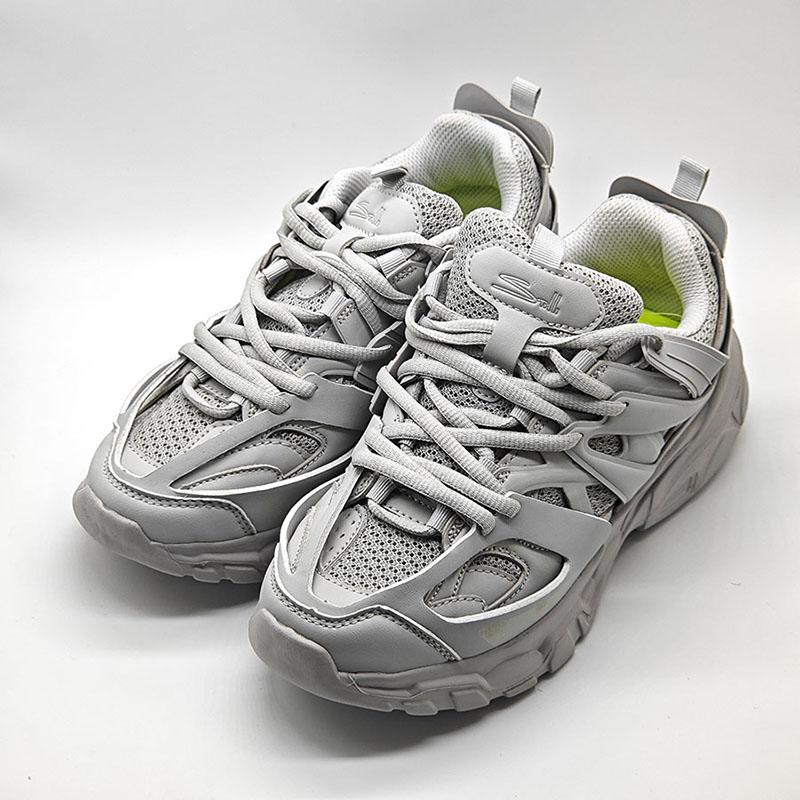 

Женские кроссовки на платформе Модная повседневная обувь Популярные кроссовки на толстой подошве Амортизирующие Удобные кроссовки для бега 40 серый