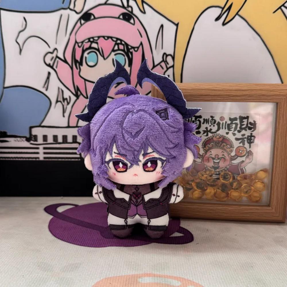 Lauma Aino Genshin Dahlia Plush Doll Varka Durin Kyryll Chudomirovich Illuga Mascot 12cm Columbina Damselette Sandrone Pendant