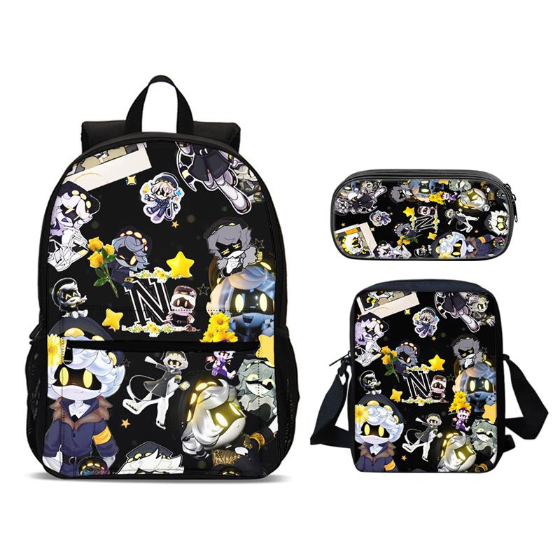 

Дроны-убийцы Набор из 3 предметов Рюкзак 47 см/18,5 дюйма Рюкзак большой вместимости Сумка через плечо Пенал Сумки для книг для мальчиков девочек Лучший подарок