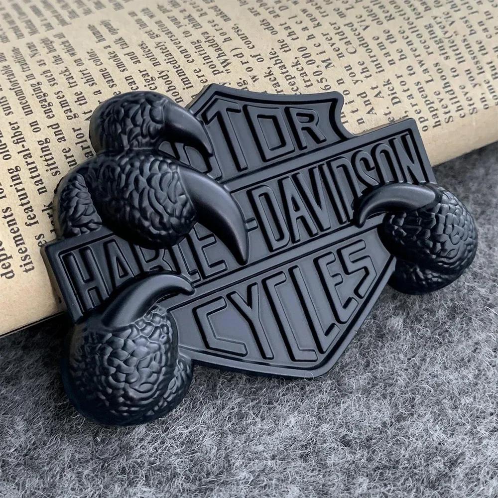 

3D Metal Eagle Claw Emblem Decal Motorcycle and Car Personalized Accessories чёрный