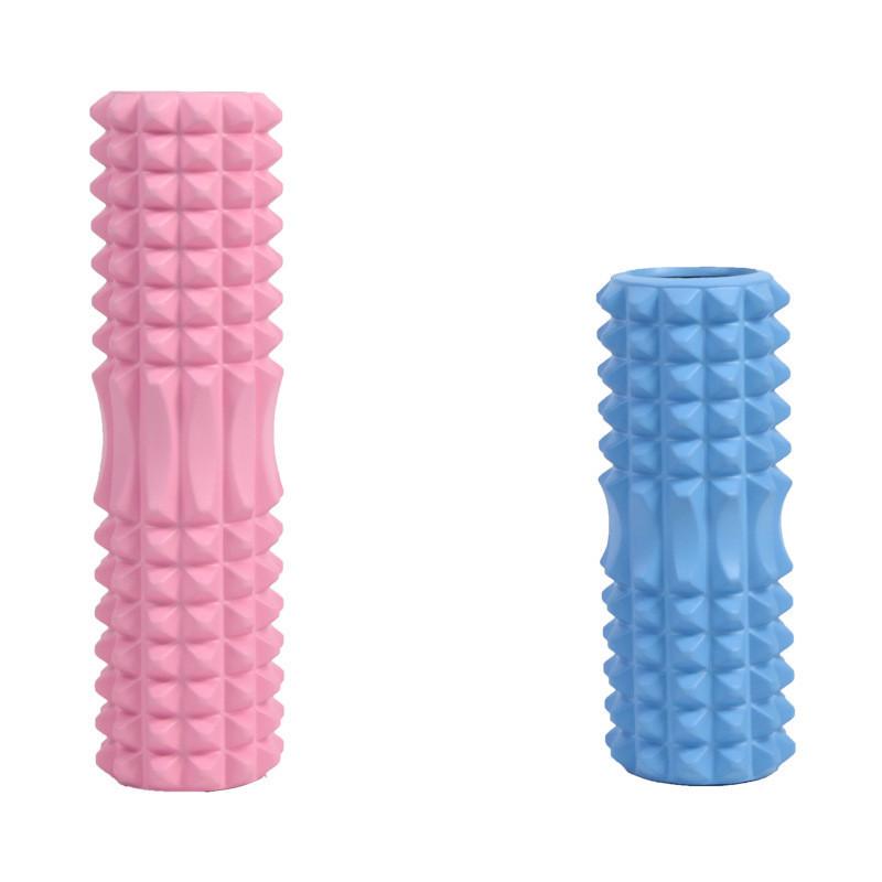 Zf1 45cm 2-in-1 Foam Roller & Wolf Teeth Stick for Yoga, Fitness, Muscle Massage & Stretching