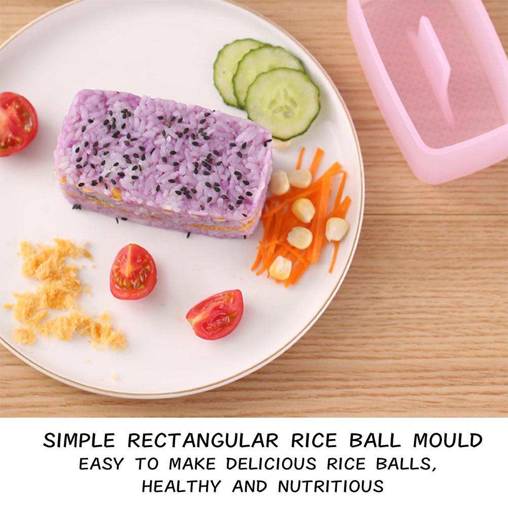 Warship Sushi Mould Onigiri Mould Rectangular Sushi Kitchen Accessories Set Bento Mould Sushi Maker DIY Onigir Rice Ball Mold