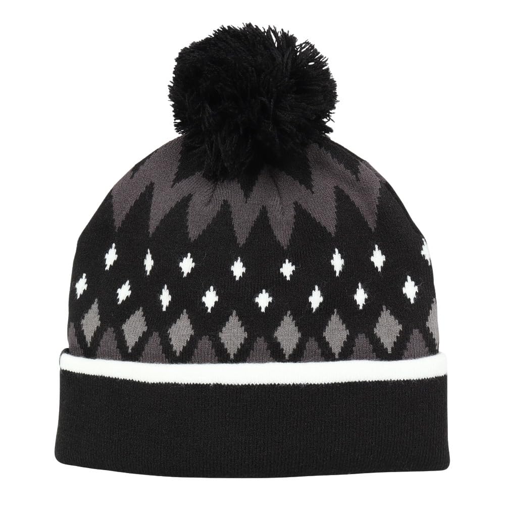 Columbia Lapel Pass Knit Cap, PU5746, One Size, Black