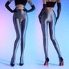Stretchy Satin Foot Wraped Trousers 80D Glossy Shiny Shaping Pantyhose Women Sexy Skinny Yoga Leggings Hot Pole Dance Clubwear
