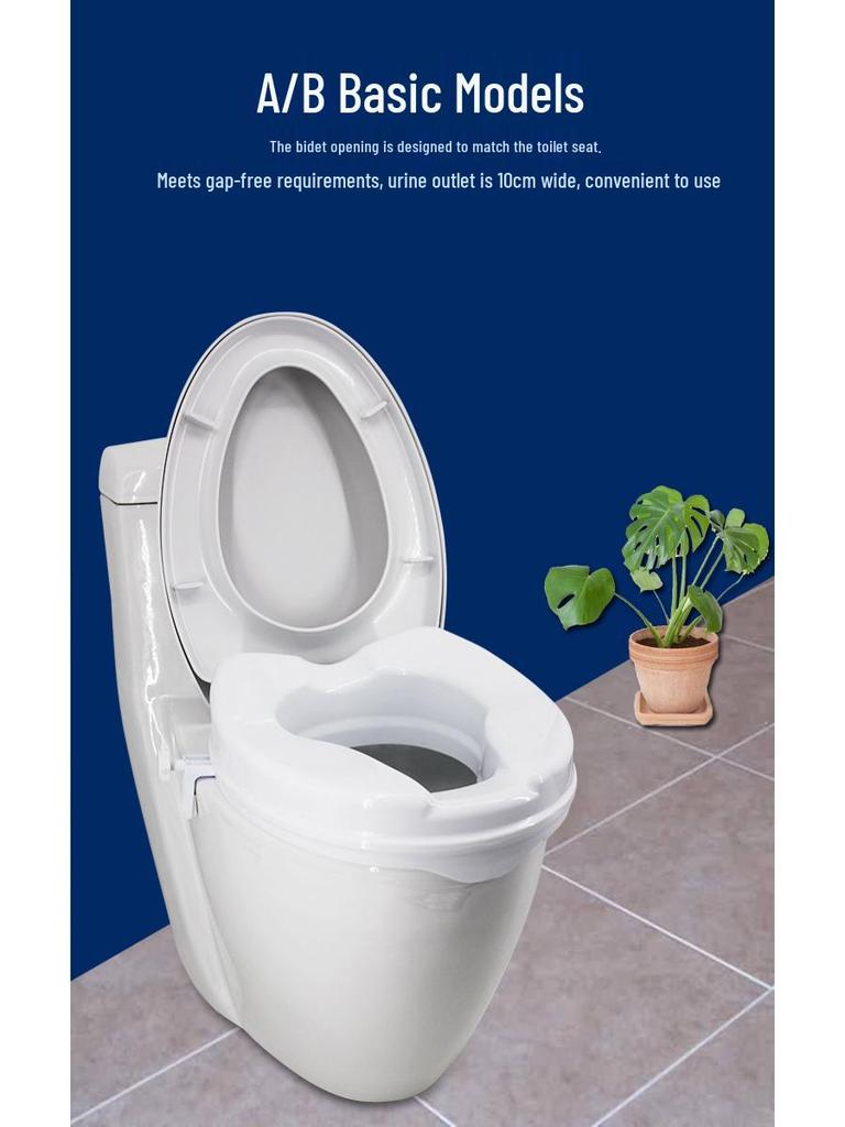 Rialzo per Sedile del WC con Braccioli per Anziani, Donne Incinta e Persone Disabili