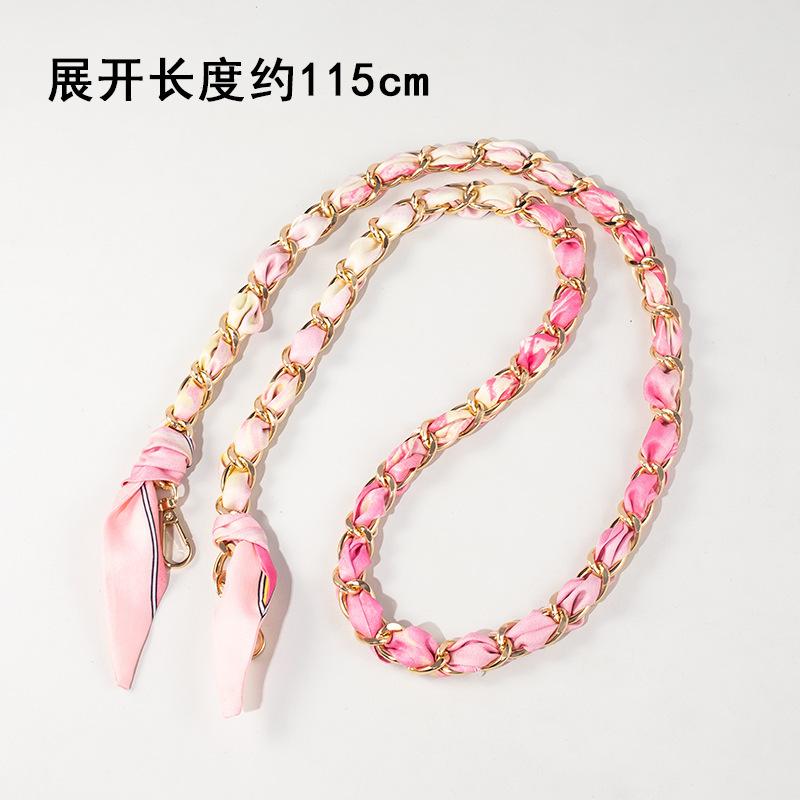 Bag Chain Strap Silk Scarf Metal Long Decorative Accessory Modification Order Buy Replace Evelyn Shoulder