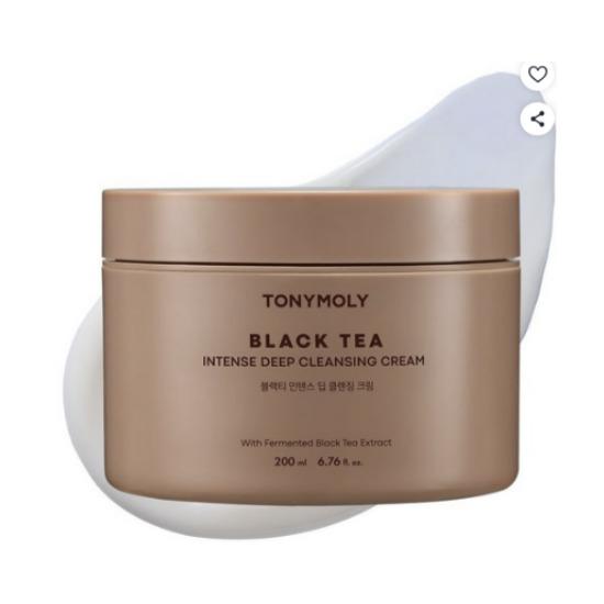 TONYMOLY Black Tea Intense Deep Cleansing Cream Makeup Remover 200ml