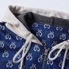 Pa Si Te Women's Printed Casual Hooded Jacket