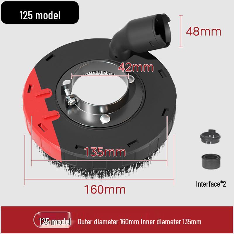Angle Grinder Dust Collection Cover for Dust-Free Cutting and Polishing