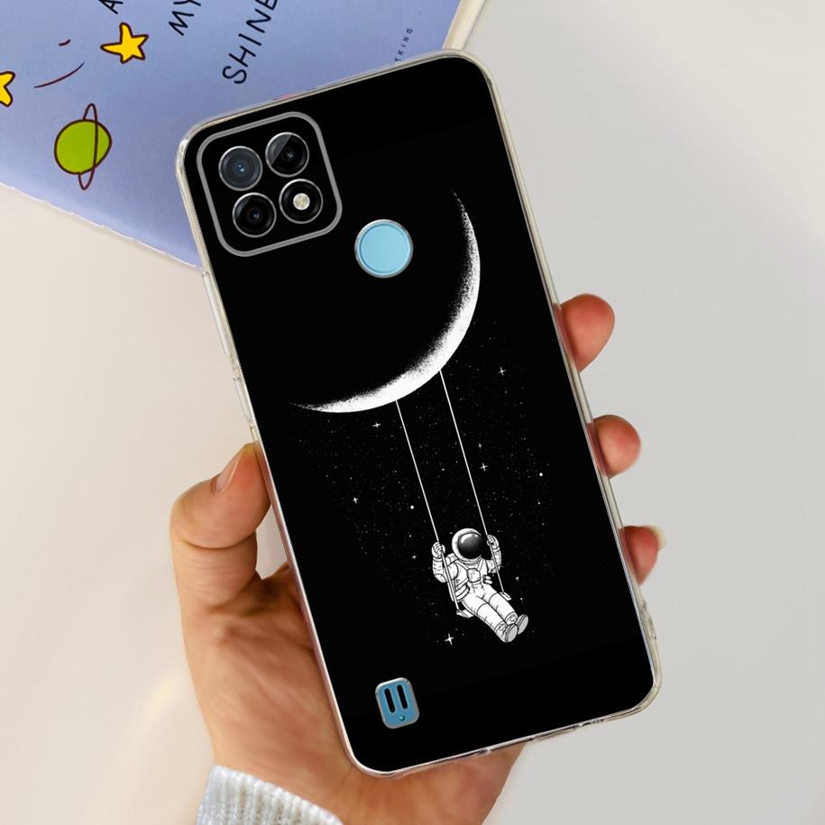 For Realme C21Y Case Realme C21 Phone Case 2023 New Printed Soft Back Cover For Realme C25 C25S C25Y RealmeC21Y Shockproof Coque