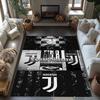 Juventus Customize Your Name Carpet Suitable for Playrooms Living Rooms Dining Room Balcony Antislip Carpet Anime Office Decor Wedding Party Gift
