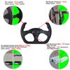 Universal 330mm PU Car Steering Wheel with Multiple Color Durable Comfort Grip Wheel for Vehicle