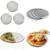Aluminum Pizza Tray Round With Premium Material For Home Baking And Commercial Use