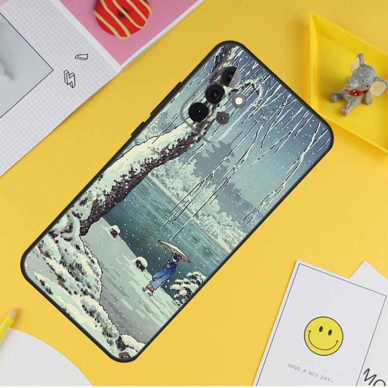 Ukiyo-e Japanese Style Art Case For Samsung Galaxy A16 A26 A36 A56 A06 A55 A35 A15 A53 A32 A52 A33 A13 A14 A34 A54 A17