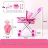 Dollhouse Stroller: Pretend Play Toy for Children