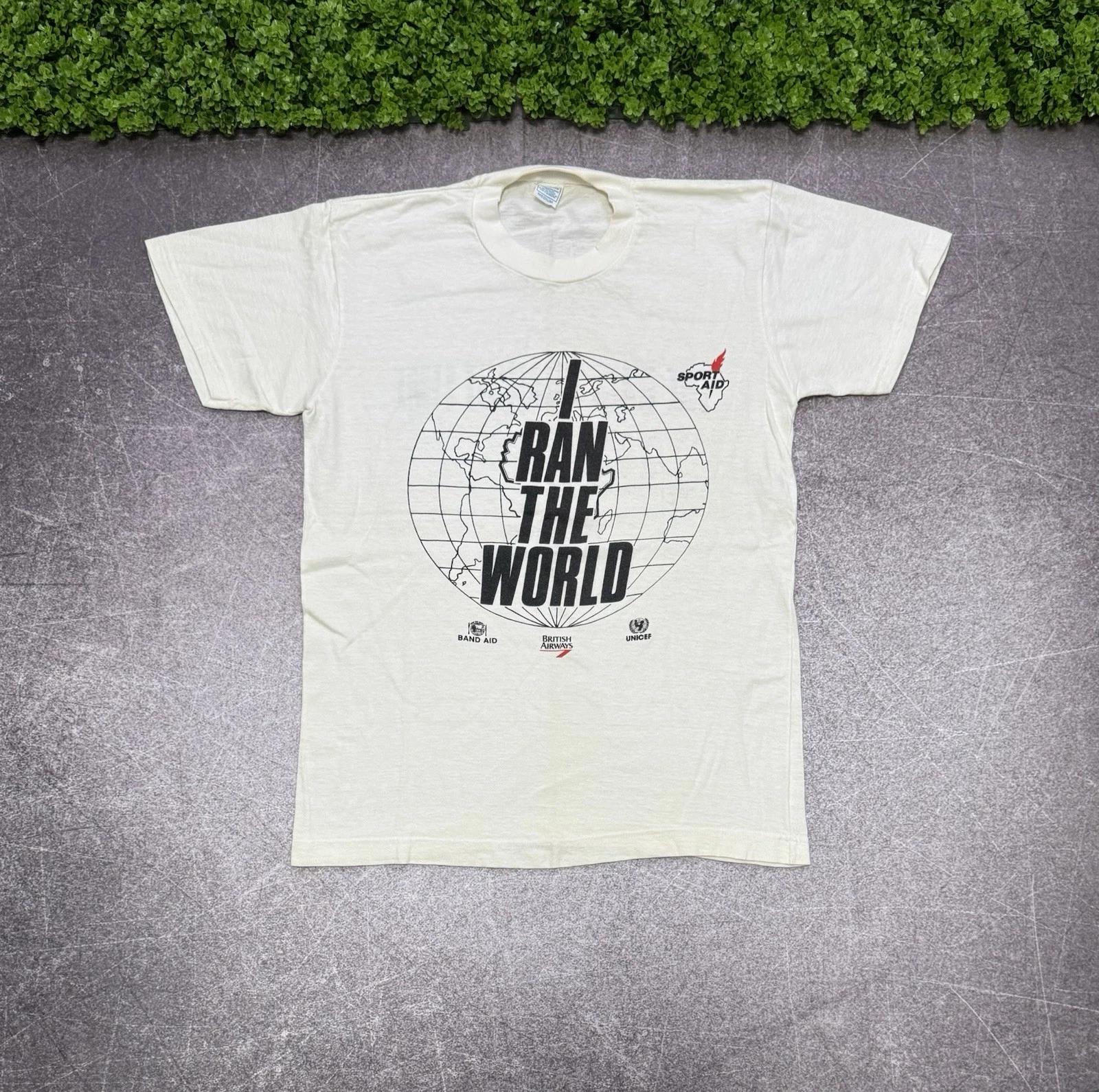

I Ran The World 1986 T shirt Vintage British 4XL